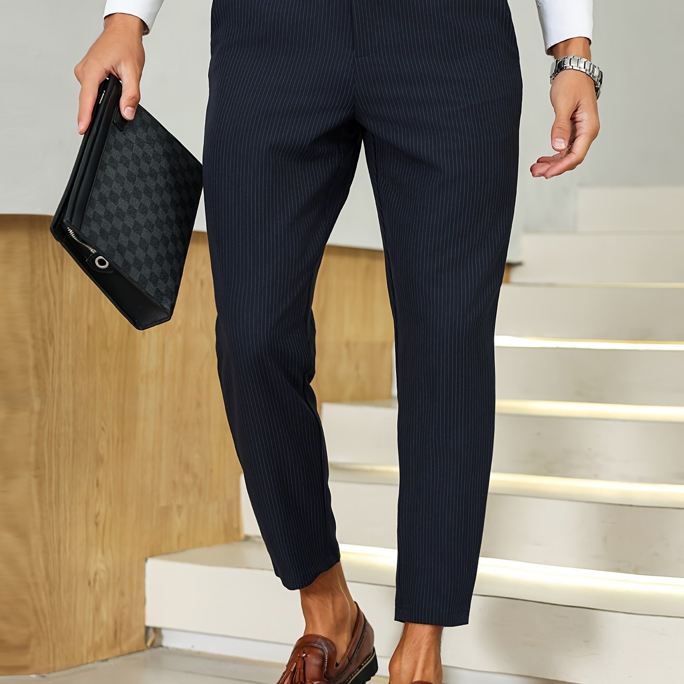 Calça Alfaiataria Azul Marinho