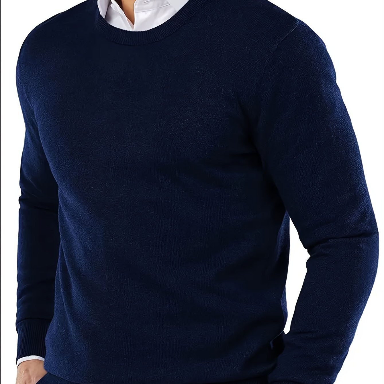 Suéter masculino de malha