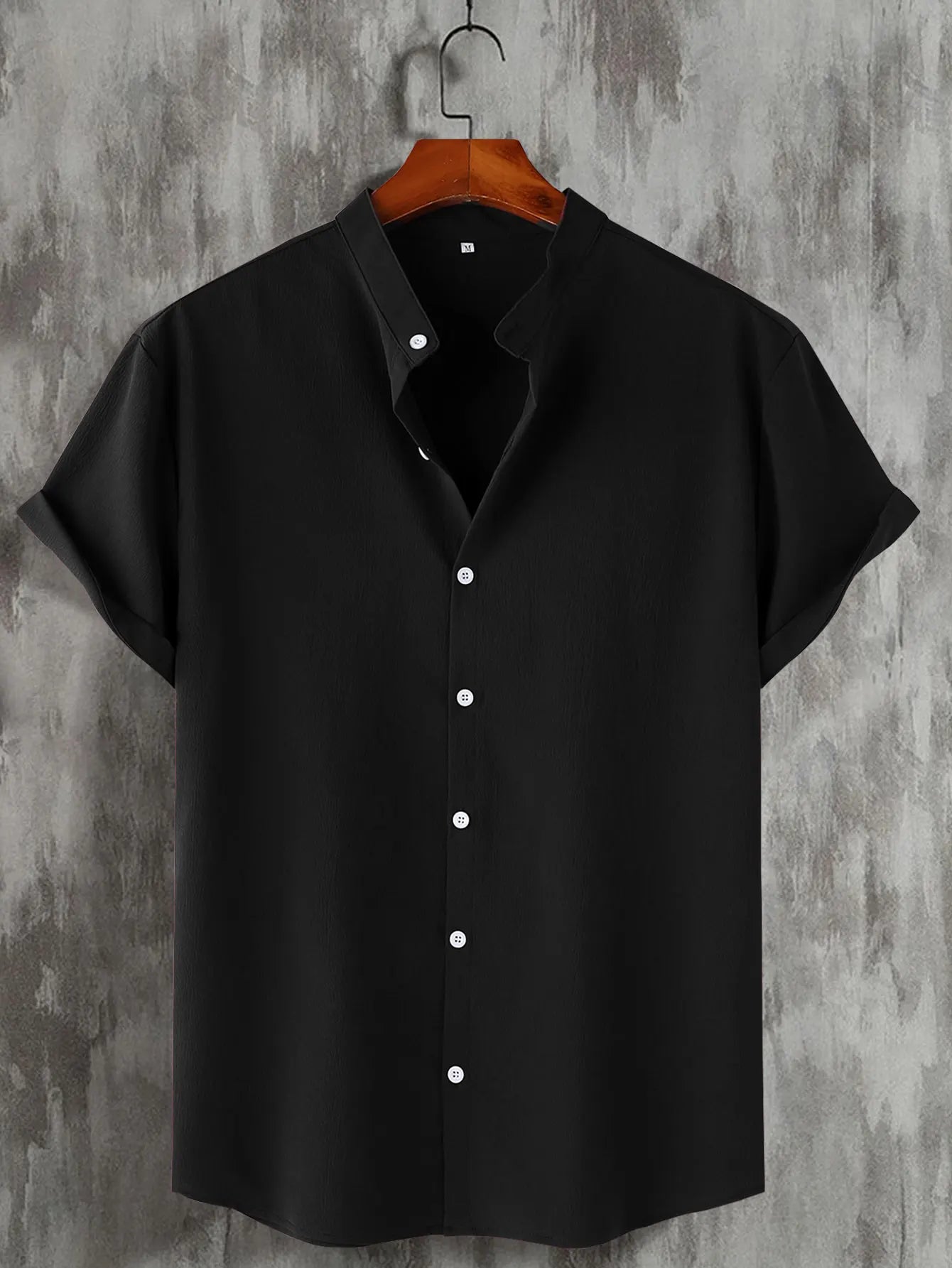 Camisa Henley manga curta