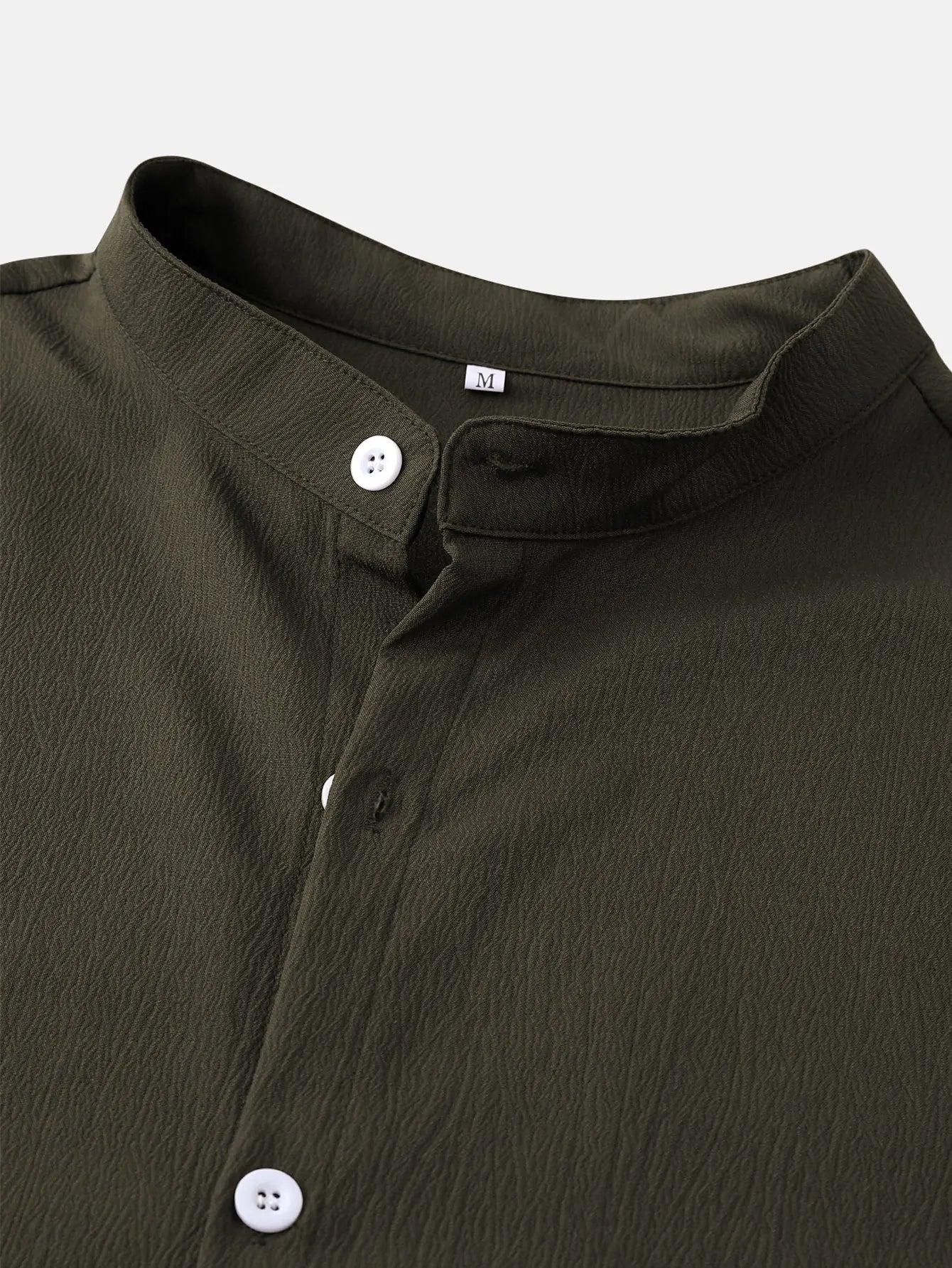 Camisa Henley manga curta