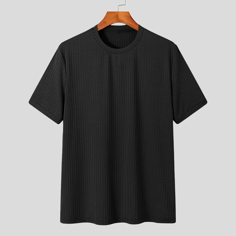 Camiseta de lã caxemira com manga curta