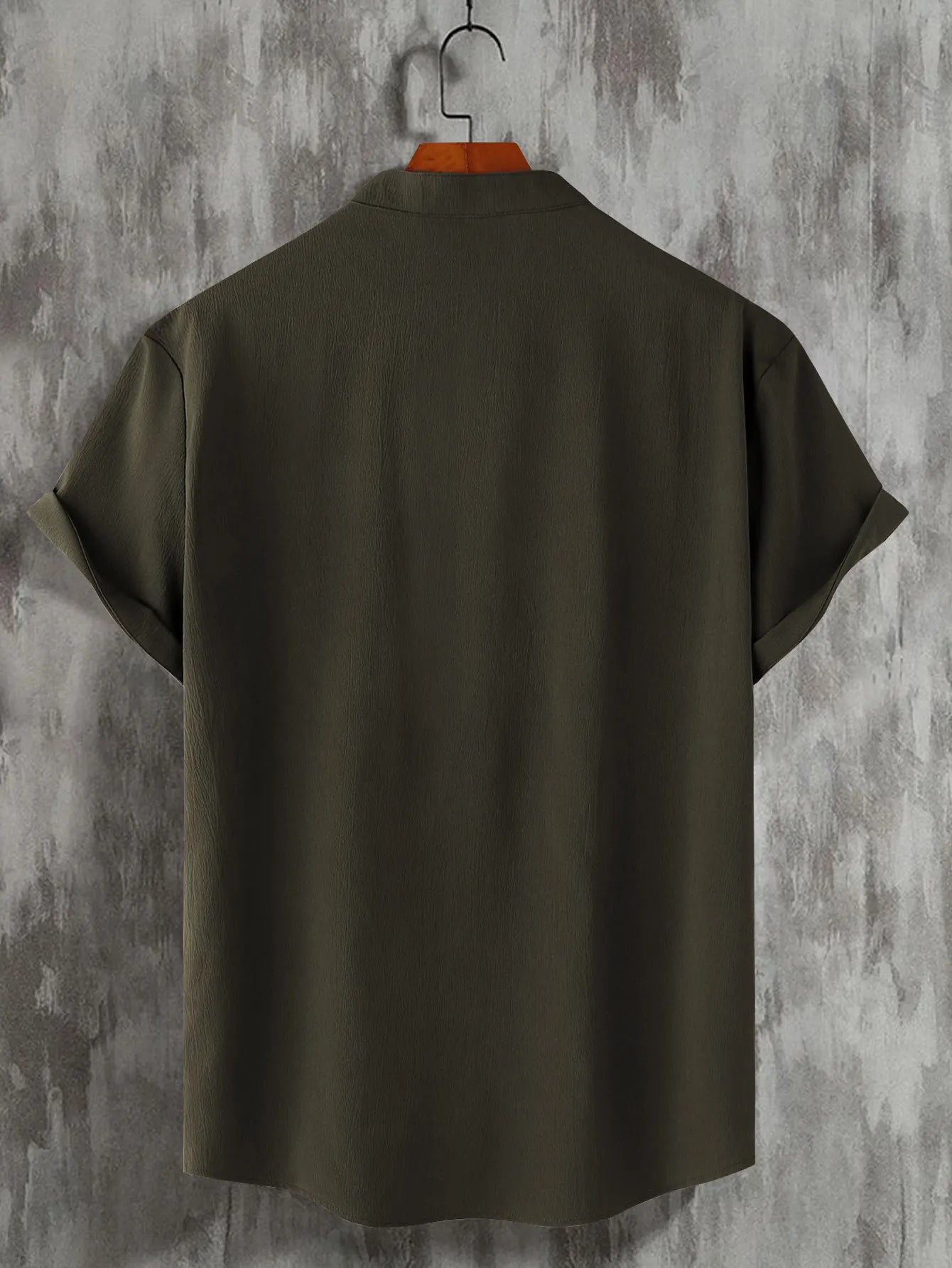 Camisa Henley manga curta