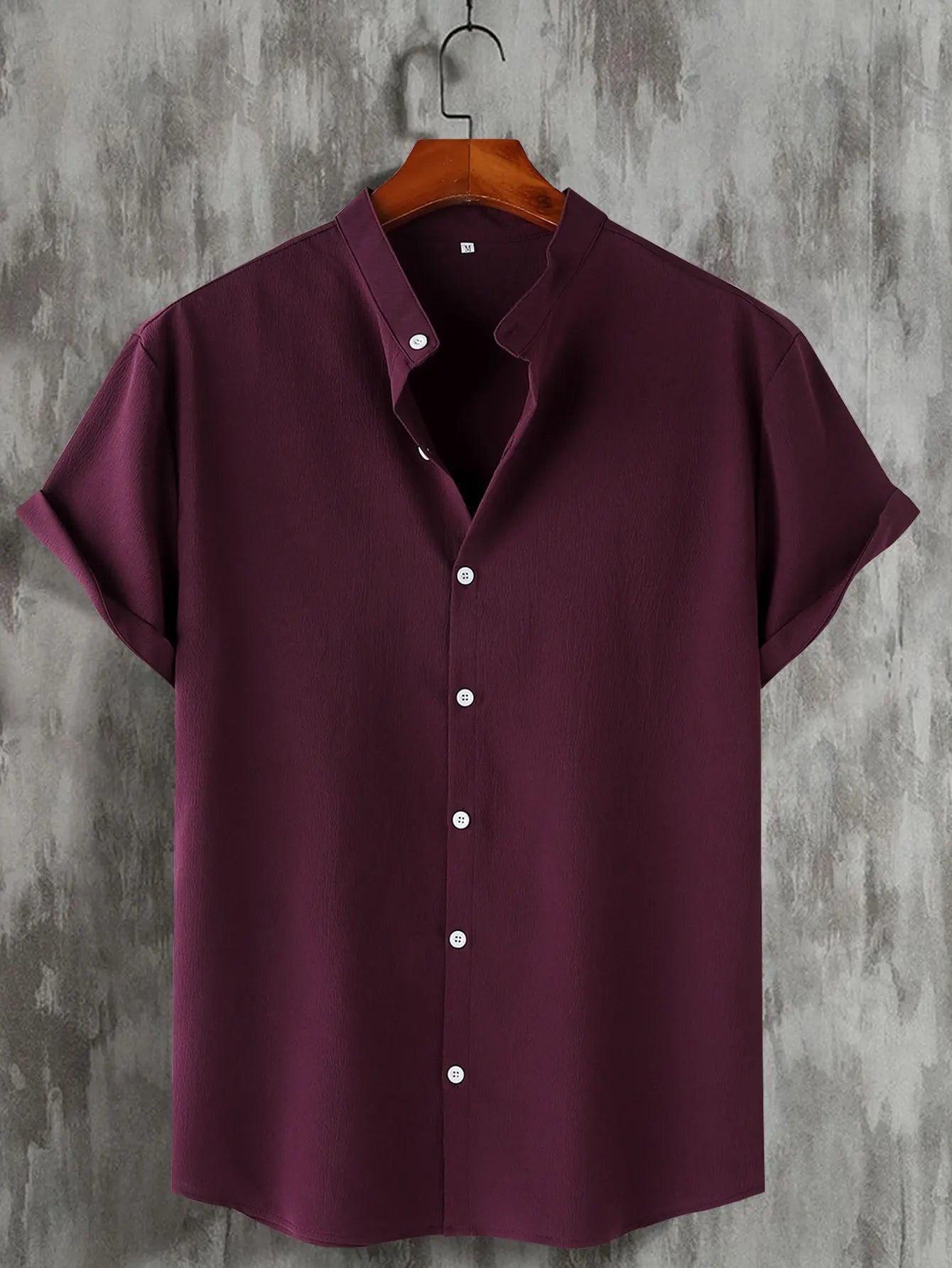 Camisa Henley manga curta