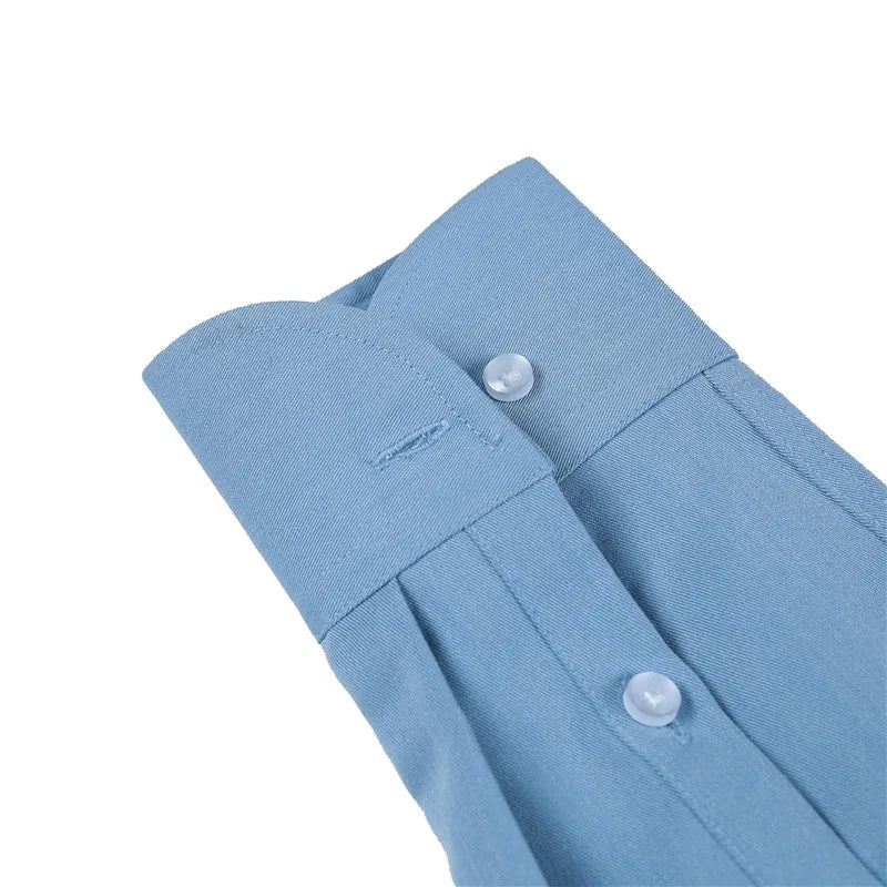 Camisa masculina de gola italiana