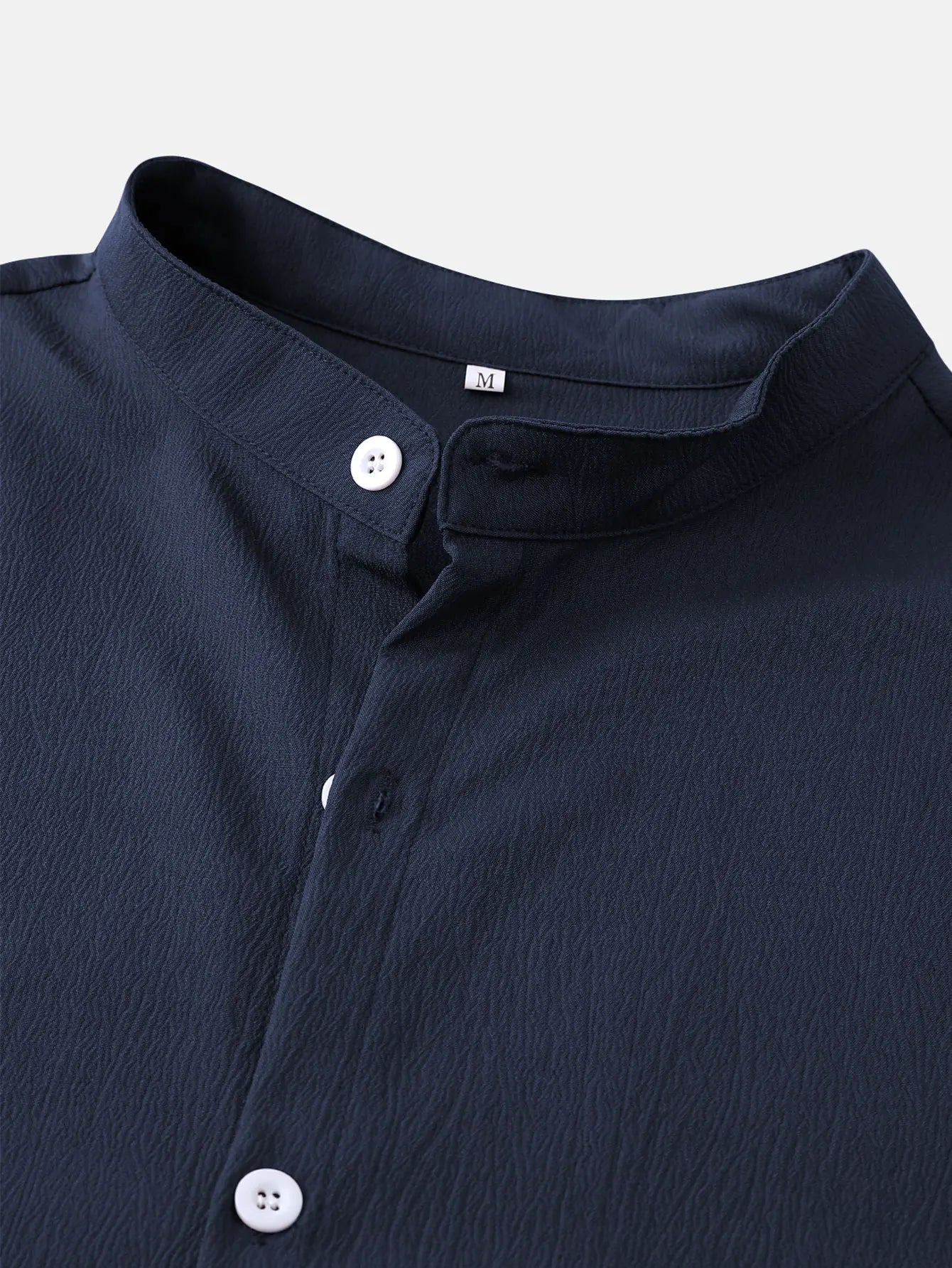 Camisa Henley manga curta