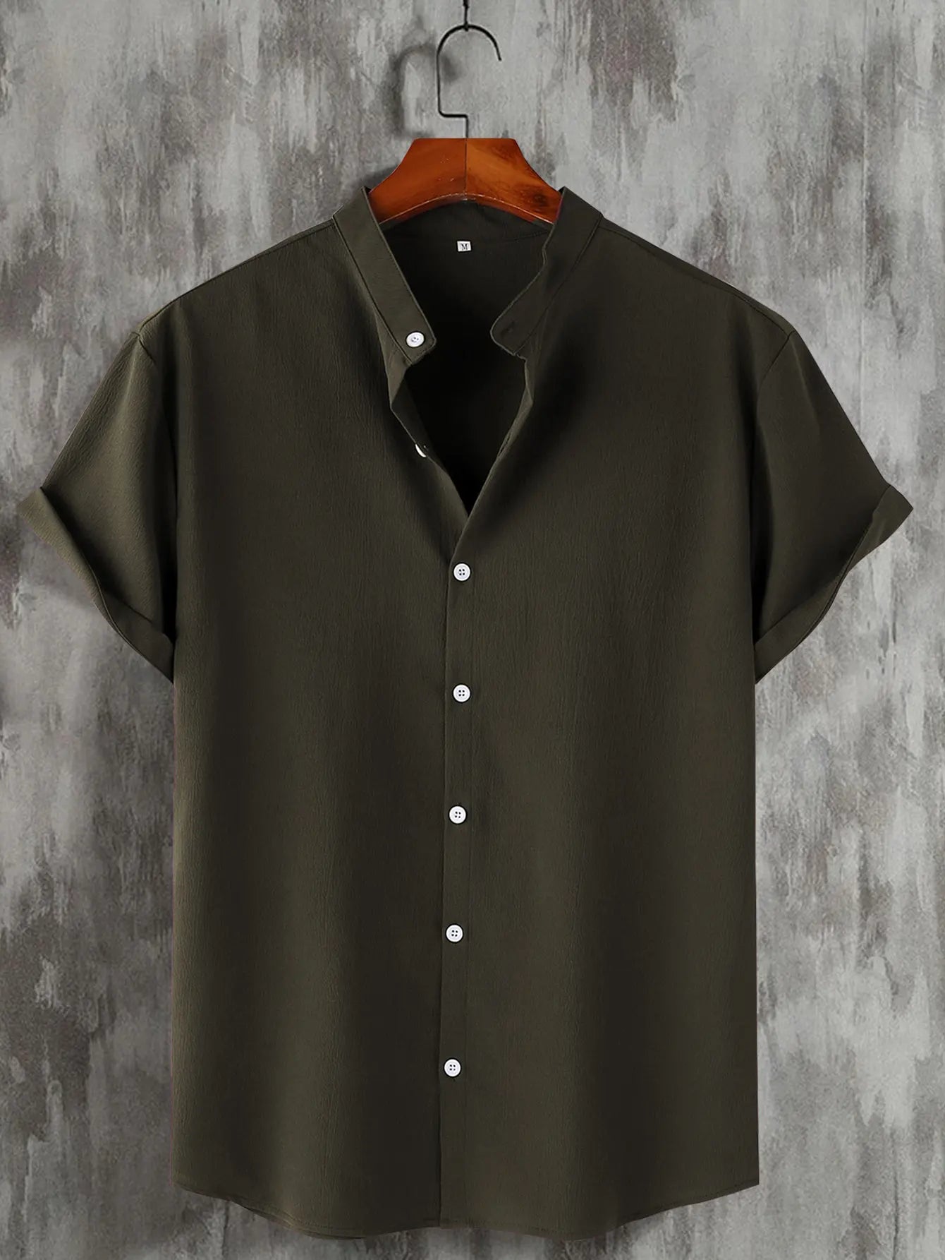 Camisa Henley manga curta