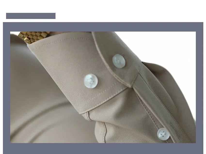 Camisa masculina de gola italiana