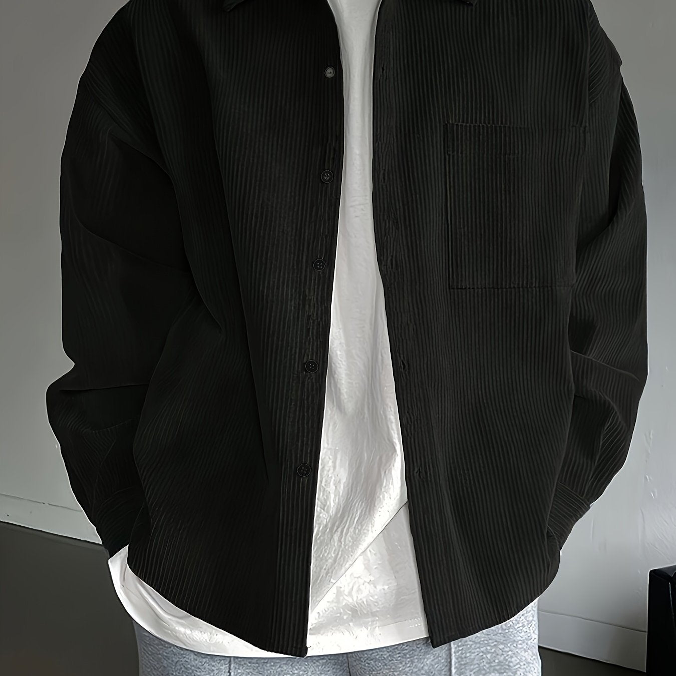 Jaqueta blazer com botão.
